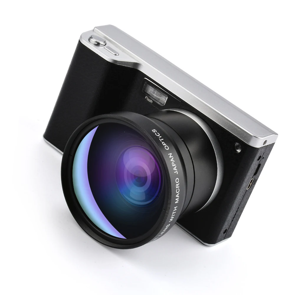 Cewaal 4 Inch Ultra High Definition 24 Million Pixel 1080P 12X Optical Zoom Micro Single Camera IPS Touch Screen SLR