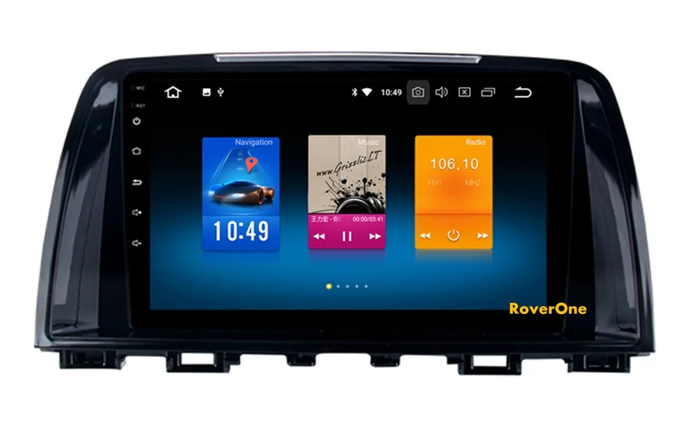 Excellent RoverOne For Mazda 6 Atenza 2013 2014 Android 9.0 Autoradio Car Multimedia Player Radio GPS Navigation Head Unit NO DVD 5