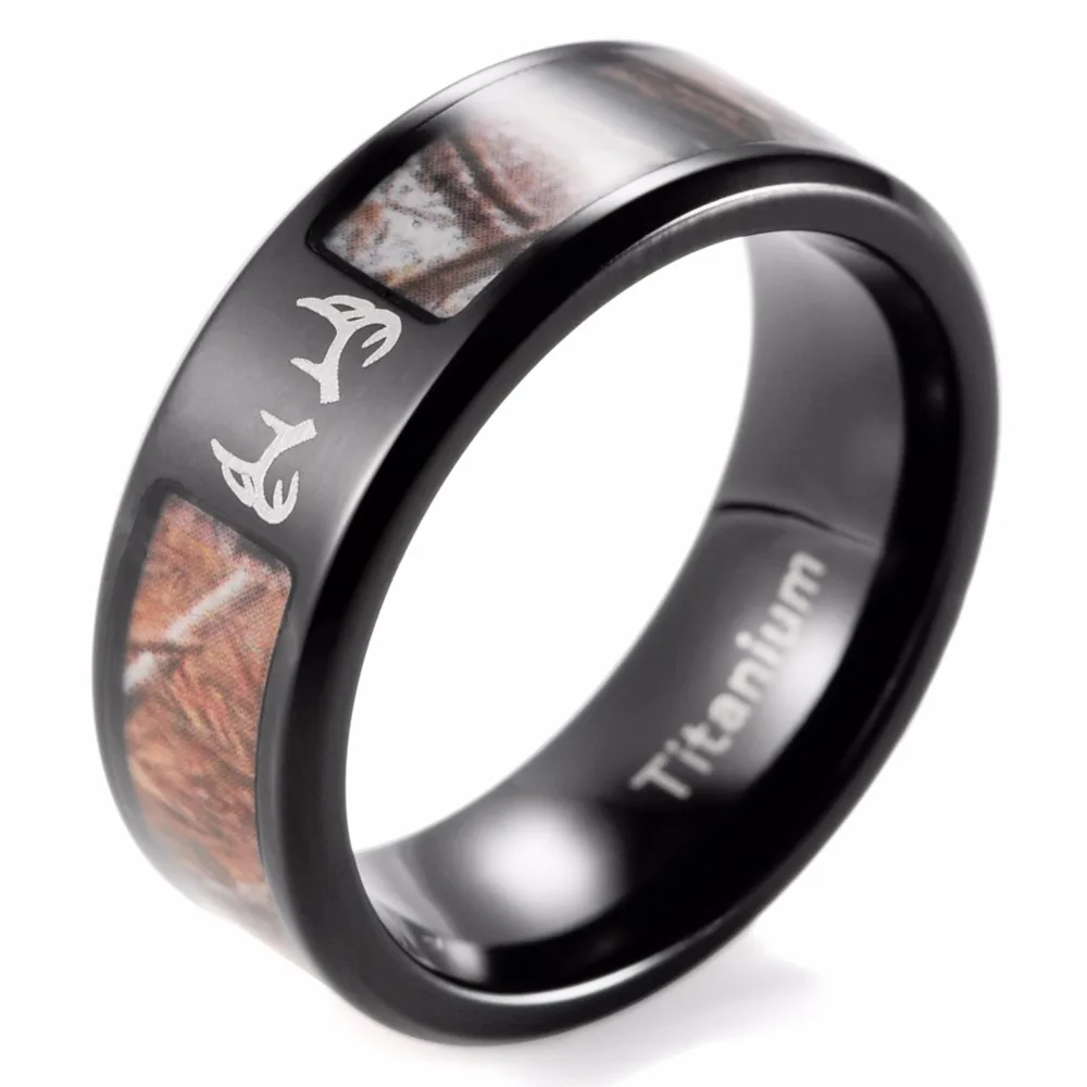 shardon outdoor deer camo ring mens black titanium realtree camo engagement wedding bands men rings - Camo Wedding Rings For Him shardon outdoor deer camo ring mens black titanium realtree camo engagement wedding bands men rings - Camo Wedding Rings For Him
