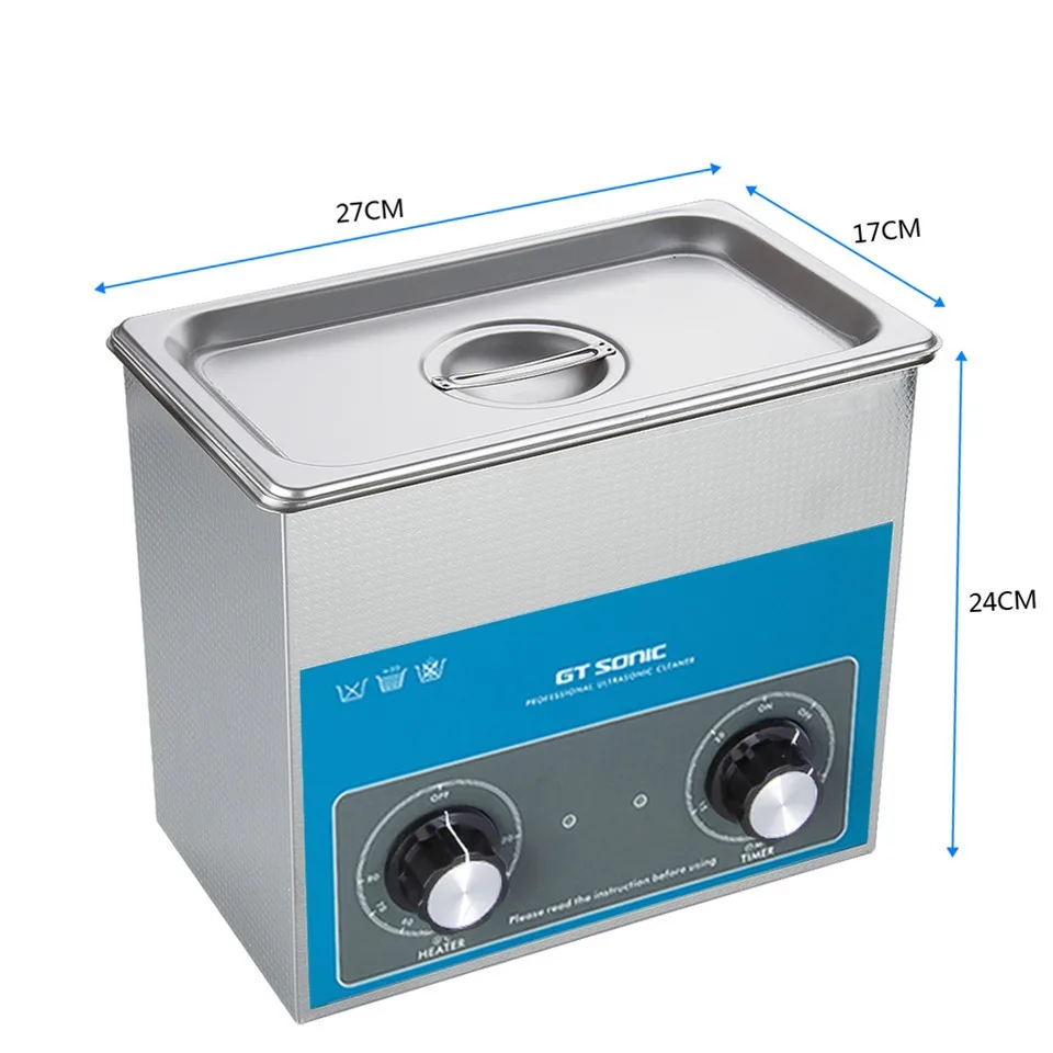 Digital Ultrasonic Cleaning Transducer Baskets Jewelry Watches Dental PCB CD 0.8L 35W 42kHz Ultrasound Cleaner Ultrasonic Bath3