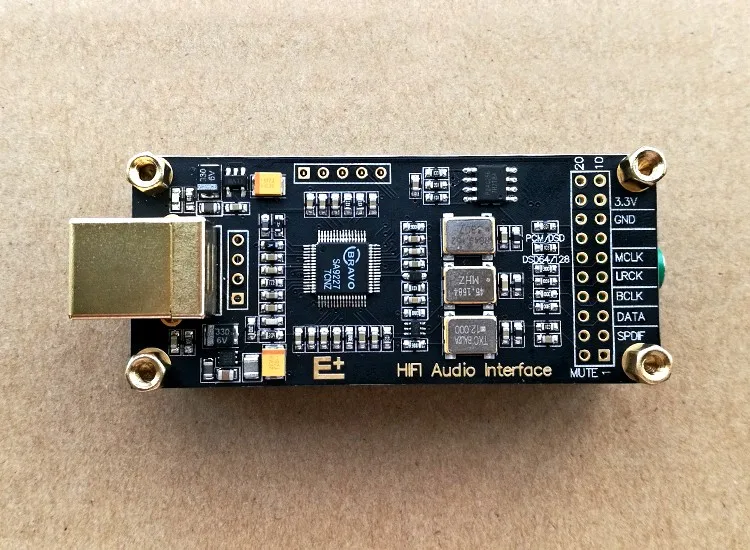 Декодер SA9227 + ES9038Q2M плата hifi fever USB звуковая карта конвертер поддержка DSD|Крышки