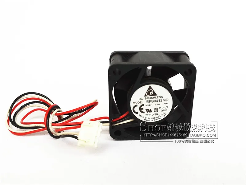 H3C 3600 5600 ER5100 DELTA 12V 0.10A EFB0412MD Вентилятор охлаждения|cooling fan|cooling fan 12v12v cooling |
