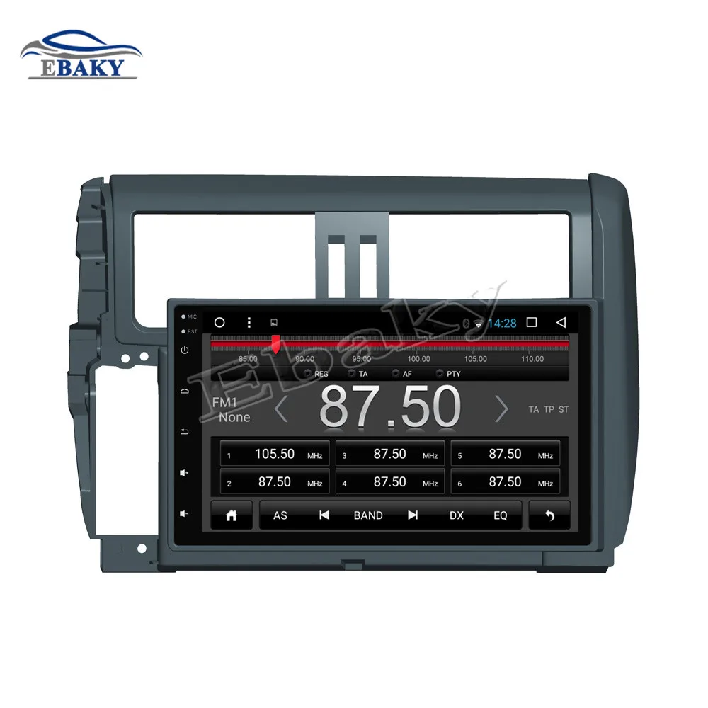 Flash Deal NaviTopia 9inch Octa Core Android 7.1 8.1 Car DVD GPS Navigation for Toyota Prado 2010 2011 2012 2013 Auto Radio Stereo 5