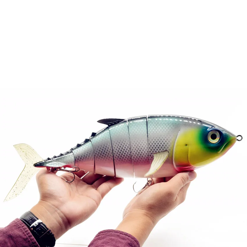 15 7 дюймов/40 см 36 унц. Swimbait Deep Sea Большие Приманки рыболовные приманки яркие тунца