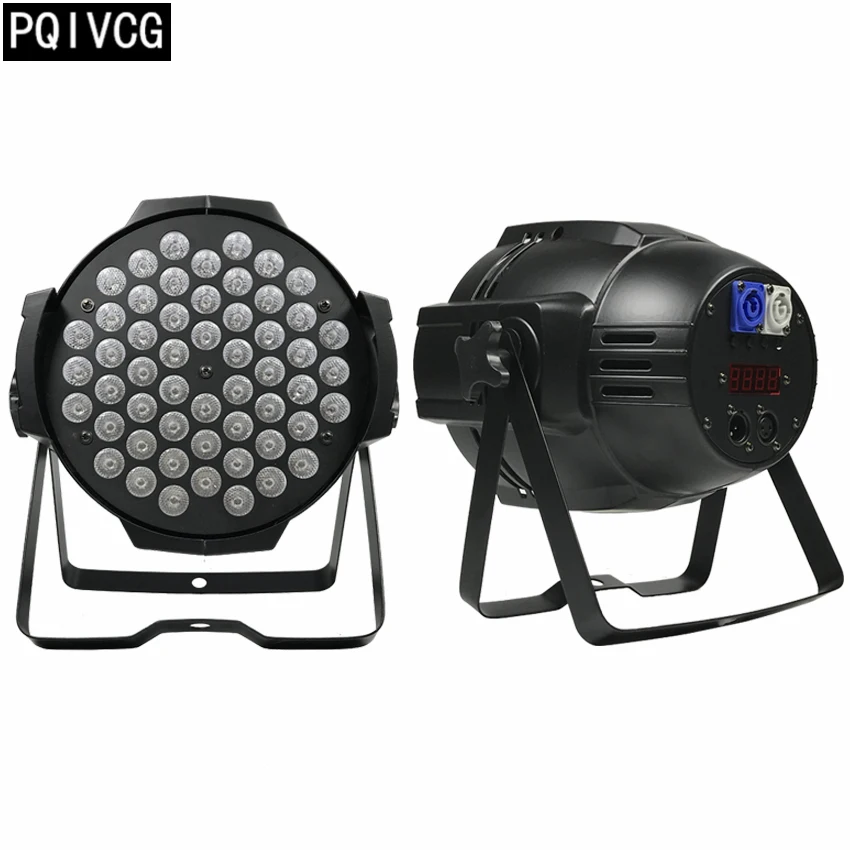 54x3w led par light rgbw Aviation plug flat par led dmx512 professional