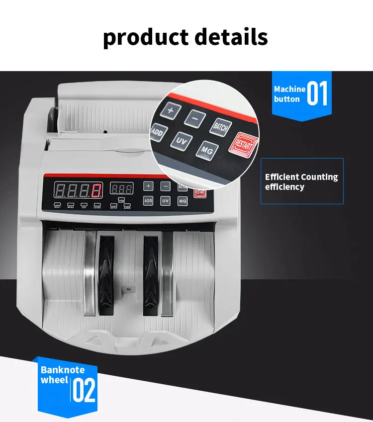 2108 UV/MG Money Counter Bill Counter Machine 1NOWmy Digimate Best Electrical Store In Sabah