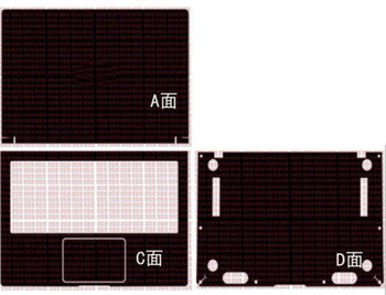 

Carbon fiber Laptop Sticker Decal Skin Cover Protector for ASUS ZenBook UX433FA UX433F 14"