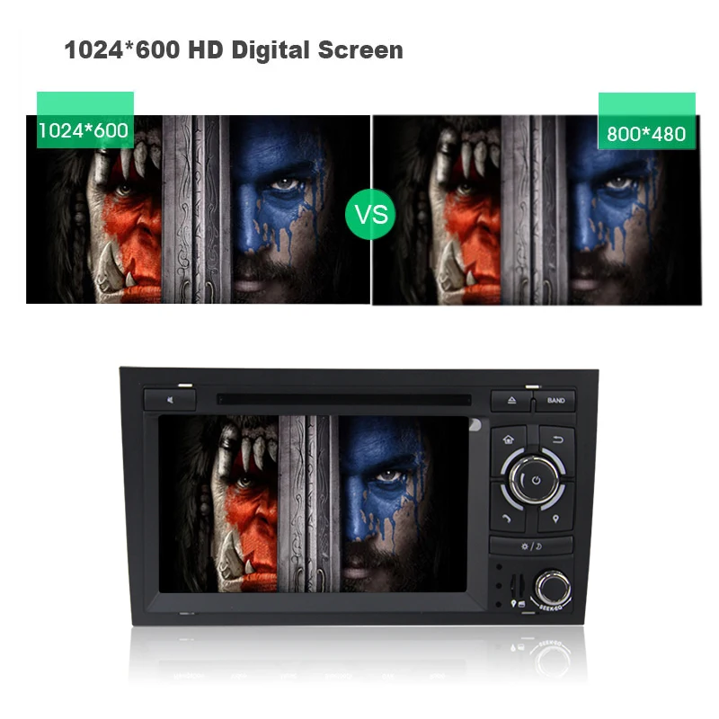 Best Android 9.0 2G RAM Car DVD GPS Navigator for Audi A4 GPS (2002-2008) Audi S4/RS4/8E/8F/B9/B7 car radio With GPS Bluetooth wifi 13