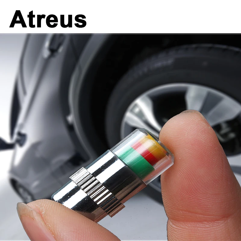 4X Car-Styling Auto Monitoraggio Della Pressione Dei Pneumatici Tappo Della Valvola Ruota Copertura Dell'Aria Cerchi Stretti Per Lexus Volkswagen Vw P