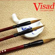 3 шт./упак. Китайская каллиграфия кисти ручка с шерсть ласки художественные принадлежности кисть для письма кисти для Акварели Кисти для краски