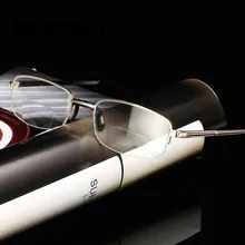 Boyseen Для мужчин высокое качество полуметаллический frameresin линзы очки для чтения, мужские очки, солнцезащитные очки 1,0 1,5 2,0 2,5 3,0 3,5 4,0