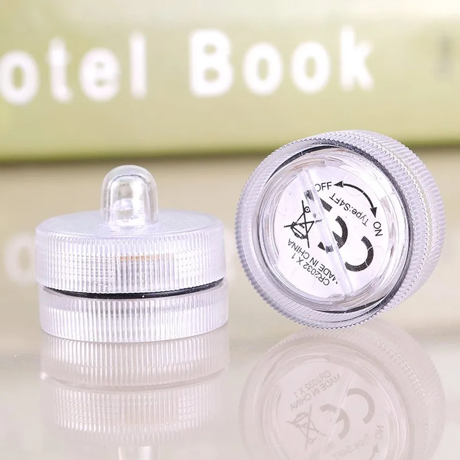 Waterproof Submersible LED Tea Light Electronic Candle Light (3)