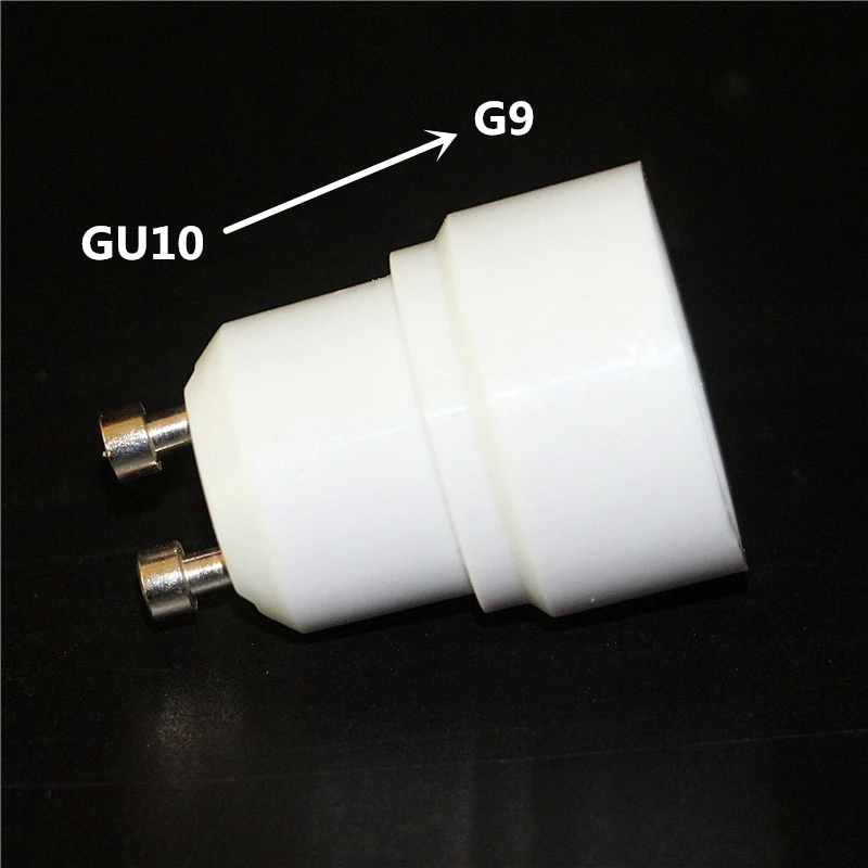 1 шт. пожаробезопасный Материал GU10 К G9 держатель лампы преобразователя LED лампа База GU10 К G9 адаптер преобразования огни разъем