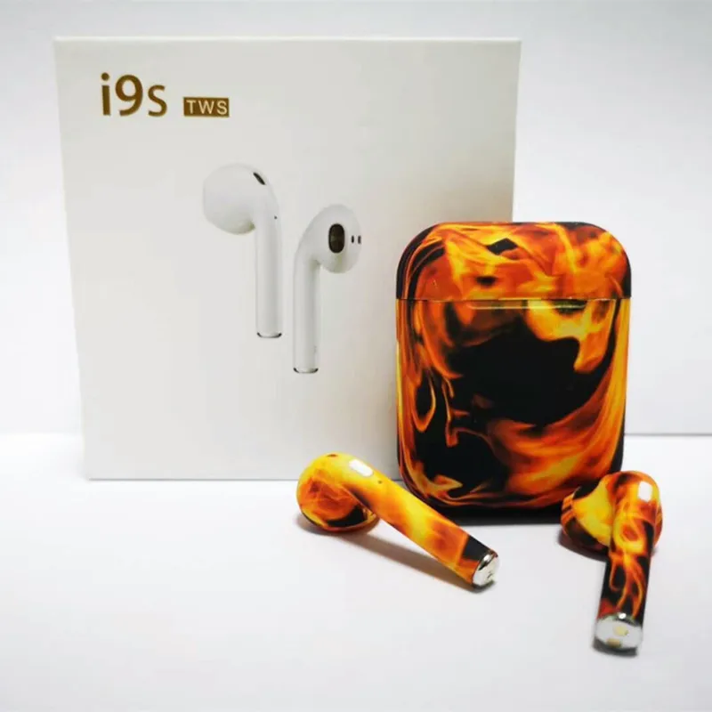 High Quality Mini i9s TWS Bluetooth Headsets Earbuds Wireless Earphone Earphones Colorful Earpiece for xiaomi iPhone earphones