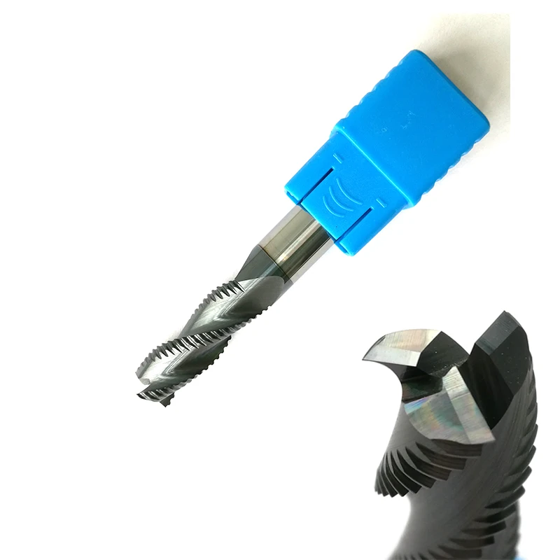 10mmx25mm HRC45 Roughing End Mills 3 flutes Milling cutters CNC rough