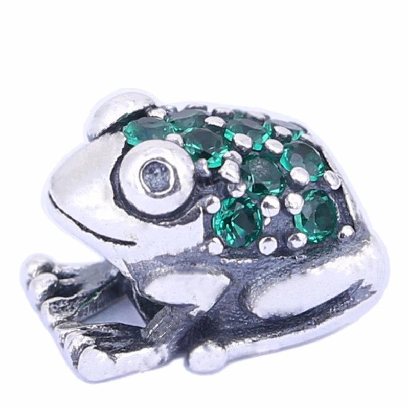 

Fits Original original pandora bracelet DIY Making Authentic 925 Sterling Silver Bead Princess Frog European Charm Women Jewelry