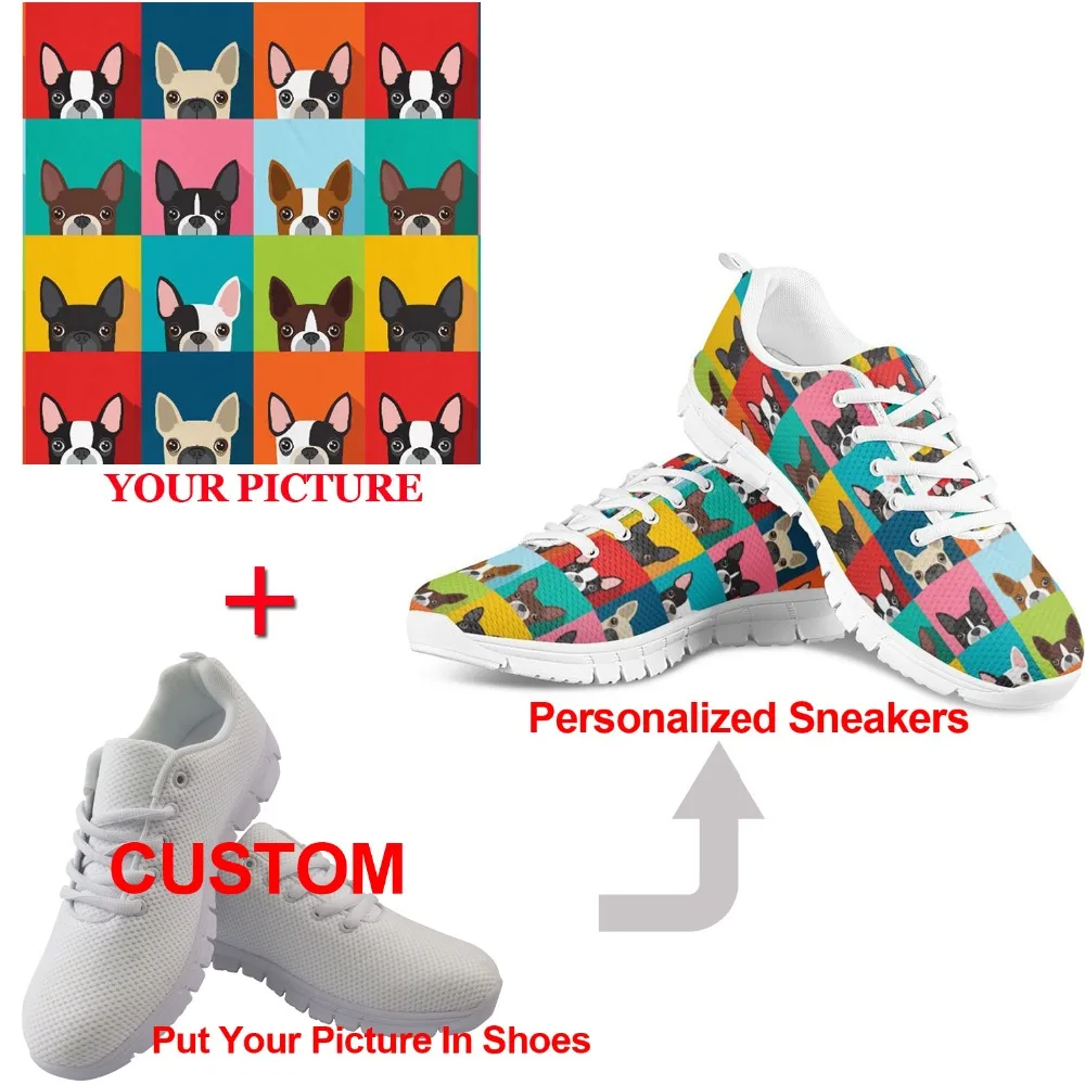 

Jackherelook Women Vulcanized Sneakers Customize 3D Printing Personalized Casual Shoes Ladies Girl Outdoor Gym Flat Mesh Sneaker