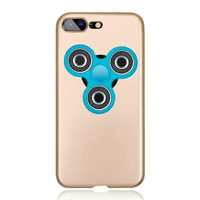 YILON New Matte Slim Rotatable Finger Hand Fidget Spinner Phone Case