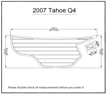 

2007 Tahoe Q4 Swim Platform Pad Boat EVA Teak Decking 1/4" 6mm
