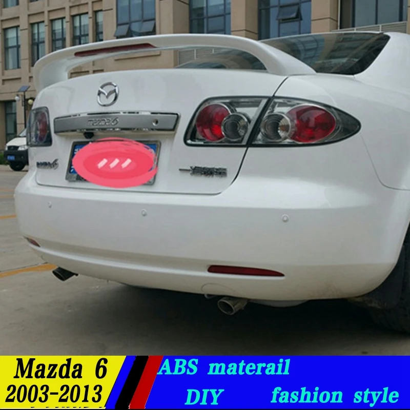 Use For Mazda 6 Spoiler 20032013 Mazda 6 Spoiler With Light High