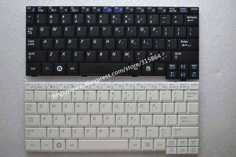 Клавиатура для ноутбука samsung NP NC10 ND10 N130 N128 N140 N108 N110 английская версия США |