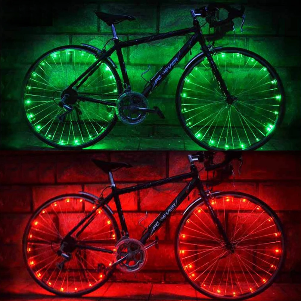 Excellent LED Colorful Bicycle Lights Mountain Bike Light Cycling Spoke Wheel Lamp Bike Accessories Luces Led Bicicleta Bisiklet 4