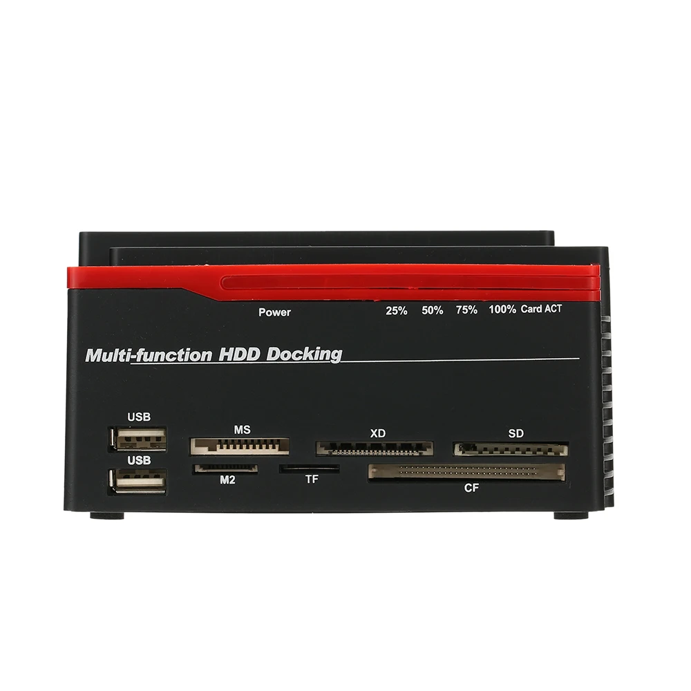 Многофункциональная док станция с USB 3 0 на 2 порта SATA s 1 порт IDE для внешнего