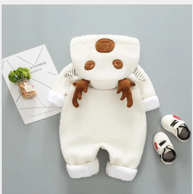 baby climbing clothes, cotton-padded jacket
