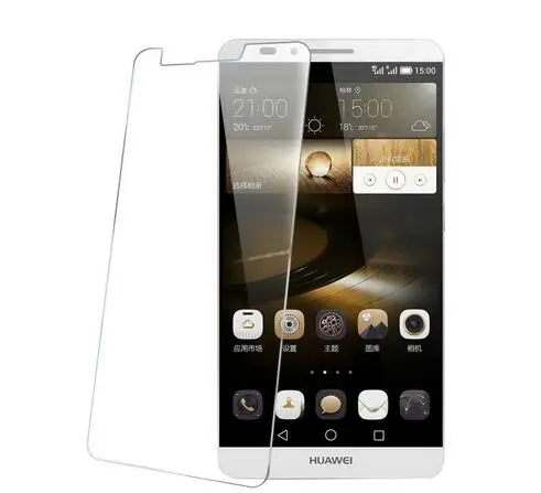 2 упаковки для Huawei Mate 7 закаленное стекло 9H Взрывозащищенная и царапированная