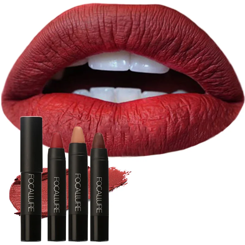 للماء طويلة الأمد السيدات مثير الشفاه الأوروبية نمط ماتي الشفاه ماكياج حريري سطح عارية الشفاه برلنت قلم رصاص مستحضرات التجميل للماء طويلة الأمد السيدات مثير الشفاه الأوروبية نمط ماتي الشفاه ماكياج حريري سطح عارية الشفاه برلنت قلم رصاص مستحضرات التجميل