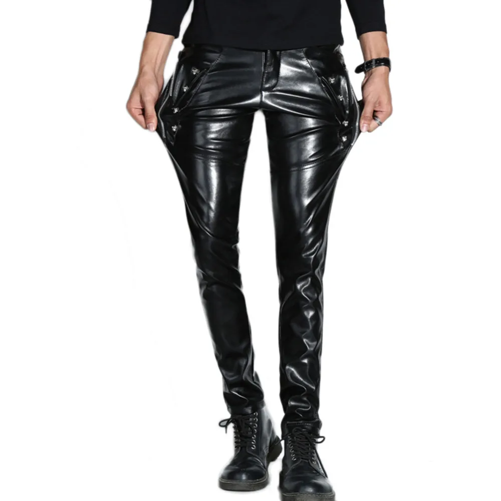 cool leather pants
