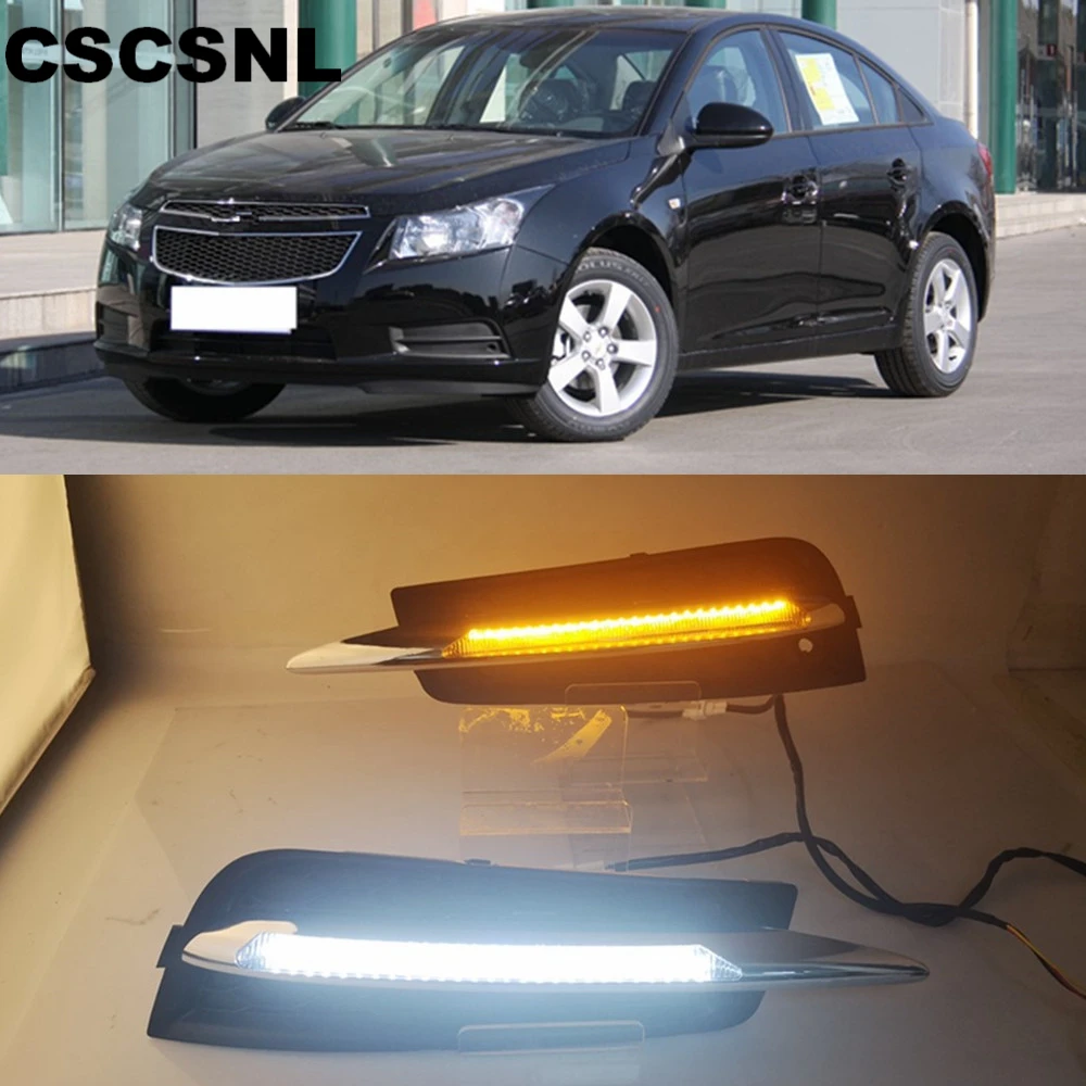 CSCSNL 2 шт. светодиодный для chevrolet cruze 2009 2010 2011 2012 2013 2014 DRL Дневной светильник