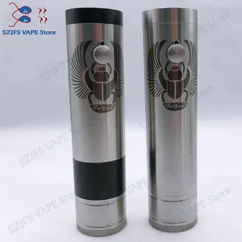 

Newest Taifun Skarabaus pro mech mod 25mm 18650 battery 316 ss vape mods for taifun gt kayfun prime kayfun lite Mechanical mods