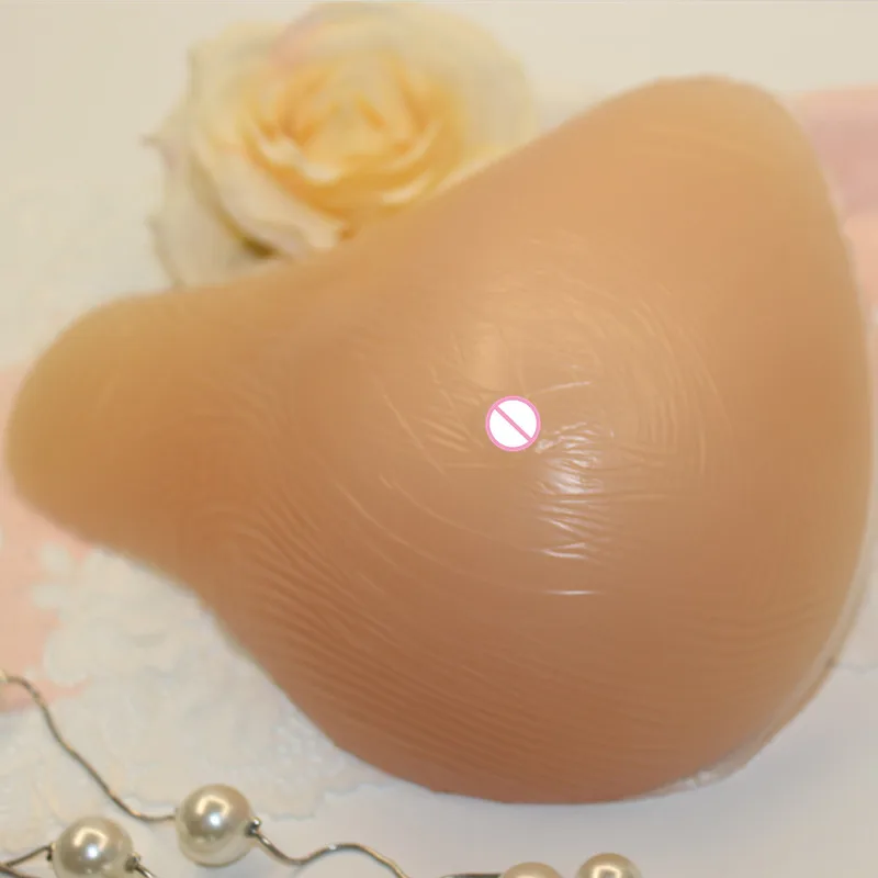 

240g/Piece Size4 75C/80B/85A Medical Silicone Soft Fake Silicone Breast Forms Prosthetics For Breast Cancer Women Mastectomy