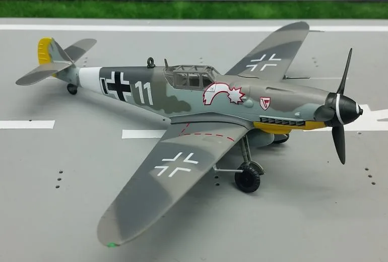 TRUMPETER 1: 72 НЕМЕЦКИЙ BF109G6 модель истребителя 37256 любимая военная модель