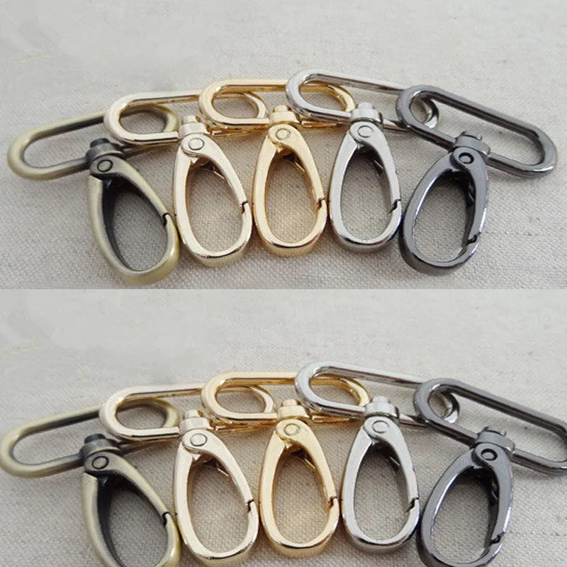 50pcs swivel lobster claw clasp,Swivel Snap,Purse hook,strap hoop