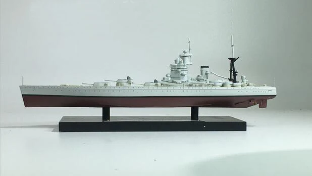Редкие Специальное предложение 1:1250 британский морской флот Нельсон линкор сплав
