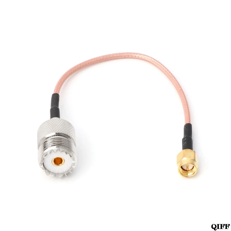 

RG316 Cable Jumper Pigtail UHF SO239 Female PL259 to SMA Male Plug Crimp Adapter Mar28