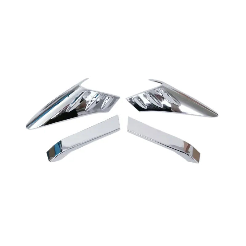 

4pcs ABS Chrome Car-styling Rear Light Lamp Eyelid Cover For Toyota C-HR CHR 2016 2017 2018