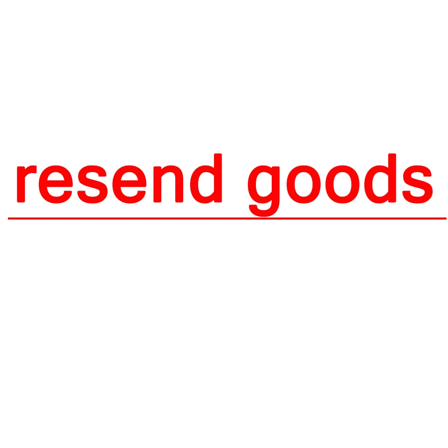 

as resend goods