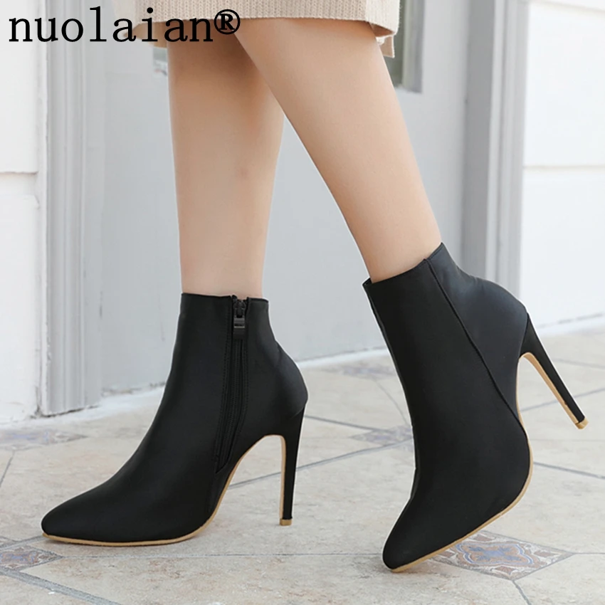 Winter high heel ankle boots Clearance