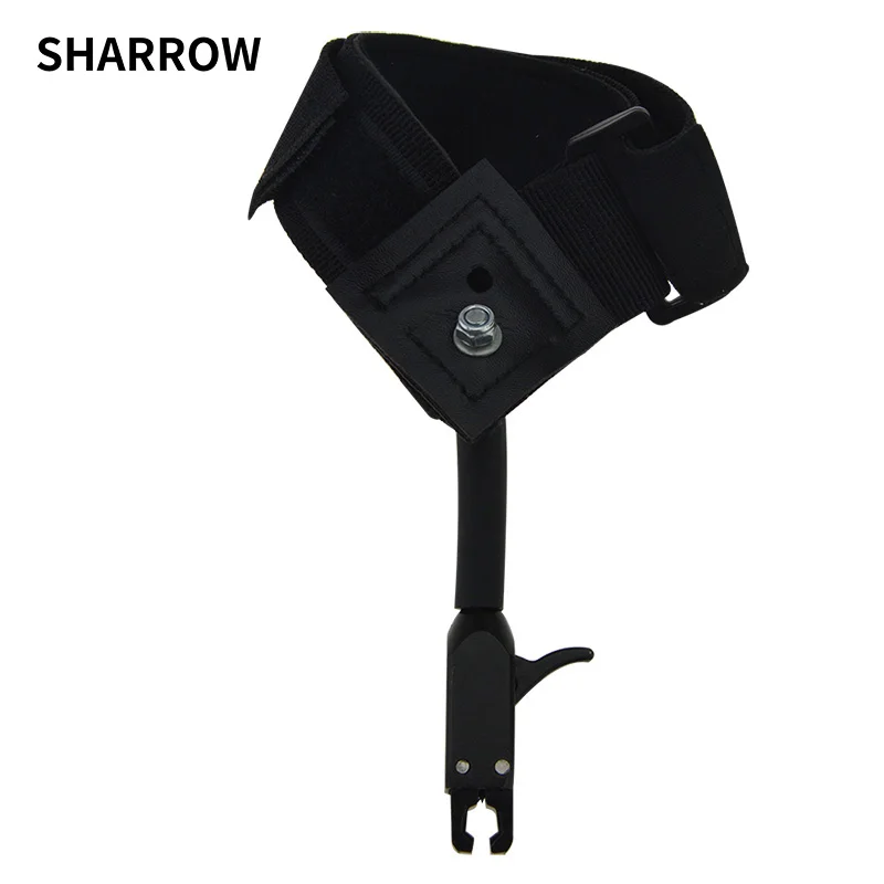 

1pc Black Caliper Release Hunting Shooting Bow Arrow Accessories Wrist Release Strap Used For Compound Bow