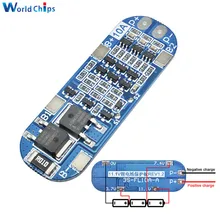 3S 10A 11,1 в 12 В 12,6 в Защитная плата для литиевых батарей модуль для литий-ионных батарей 18650 BMS 3,7 в