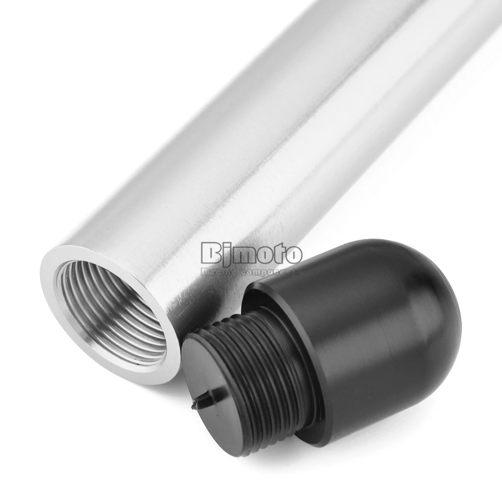 BJMOTO 7/8" Motorcycle 50mm 55mm Clip On Handlebar Riser Clip-On Handlebars Handle Bars Grips Moto