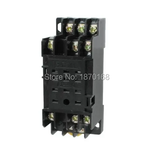 

Dyf11a 11 Pins DIN rel Mount daya estafet soket pemegang basis untuk HH53P My3