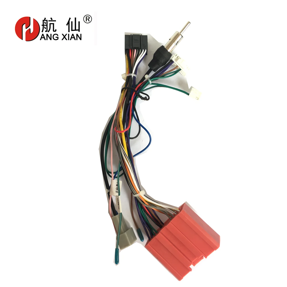 

2 din Car Radio Female ISO Radio Plug Power Adapter Wiring Harness Special for Mazda 3 5 CX-5 harness power cable