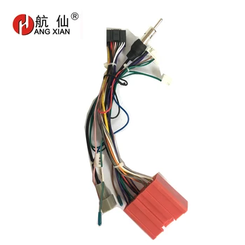 

2 din Car Radio Female ISO Radio Plug Power Adapter Wiring Harness Special for Mazda 3 5 CX-5 harness power cable