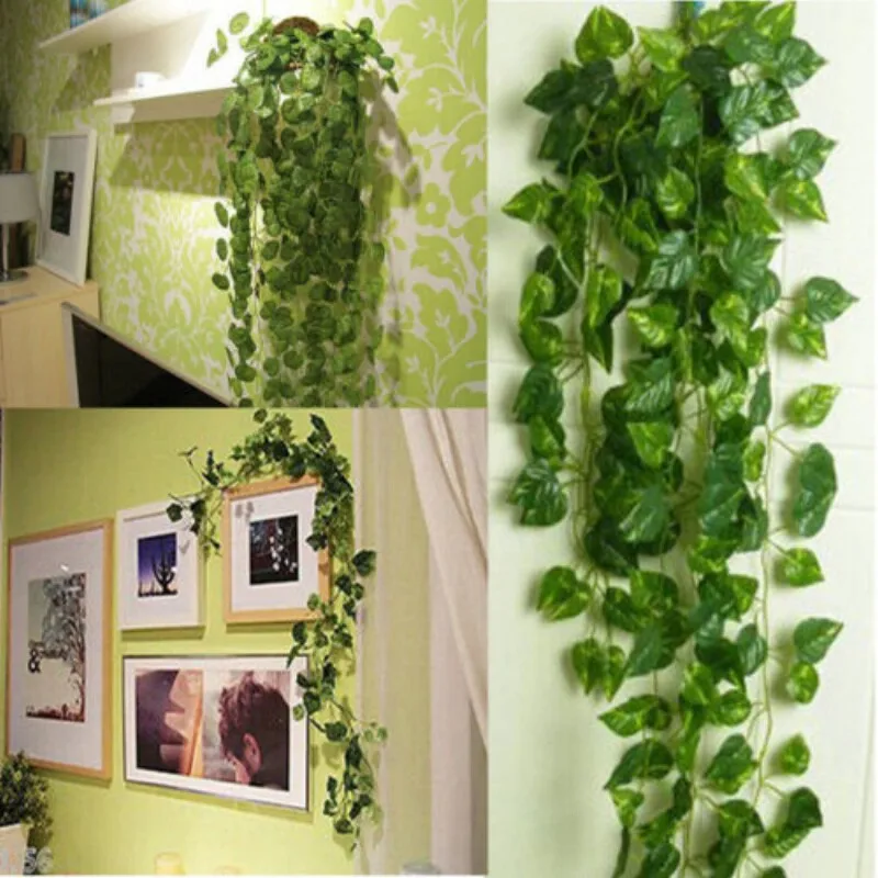 Artificial Ivy Fake Foliage Leaf Flowers Plants Garland