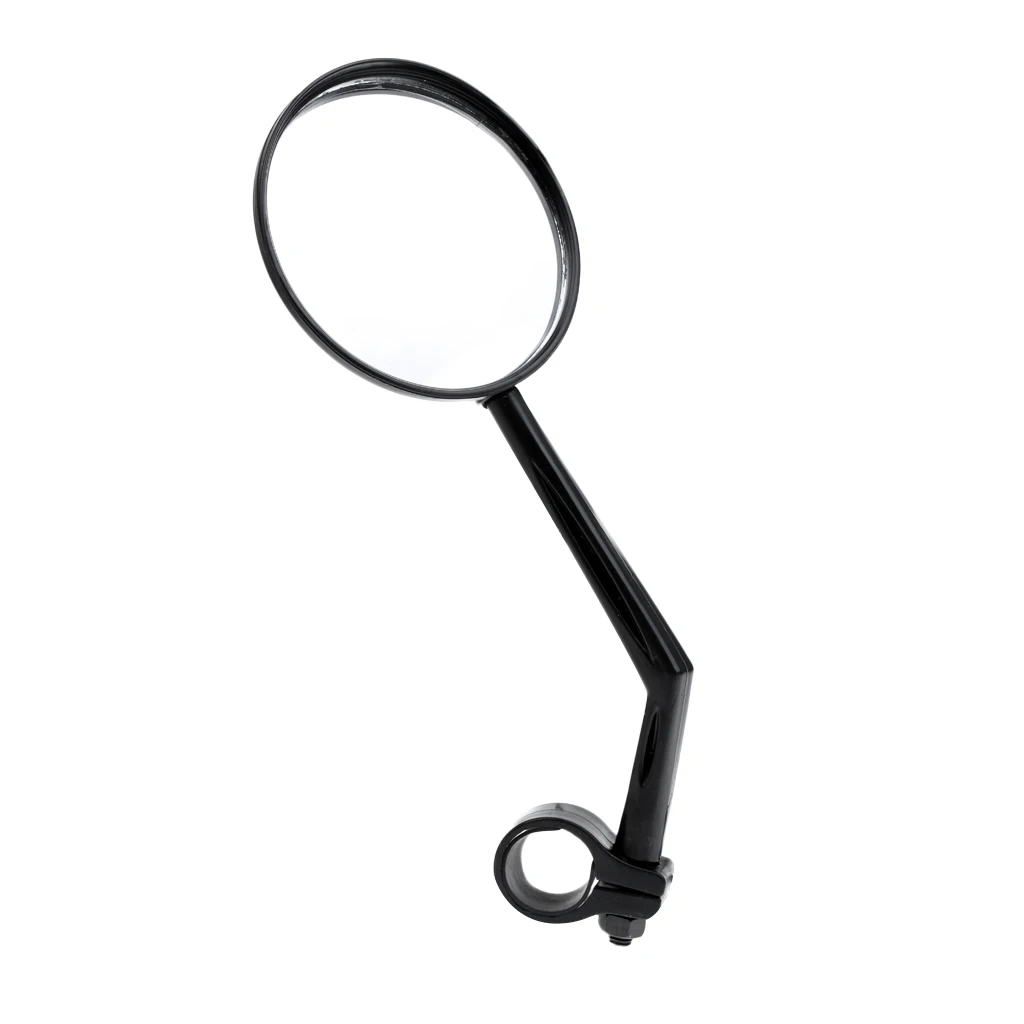 Handlebar Bar End Bike Mirror, Lightweight ABS, Safe Rearview Mirror