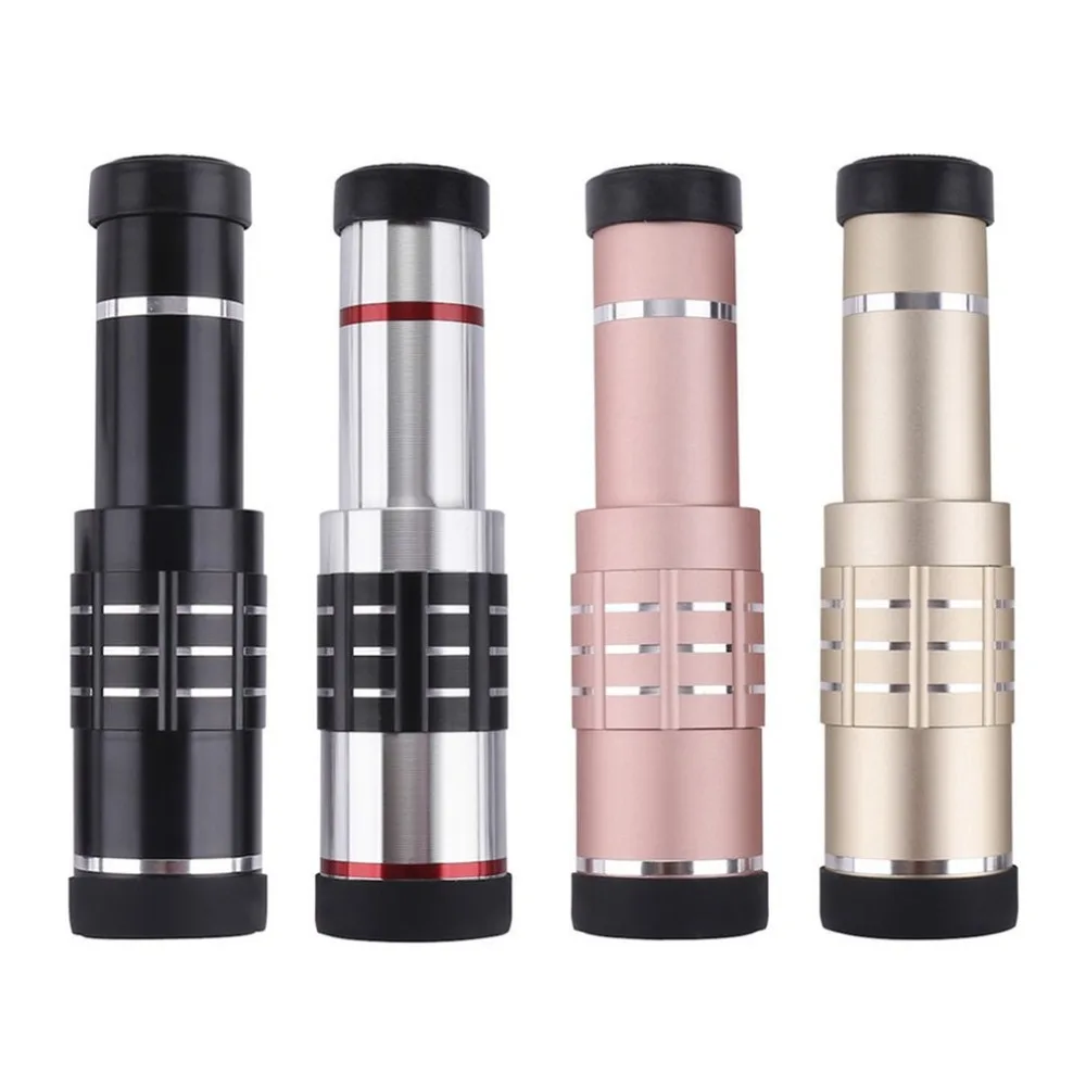 

Universal 18X Magnification Zoom Camera Telephoto Telescope Lens Tripod Adjustable Clip Range For Cellphone Smartphone